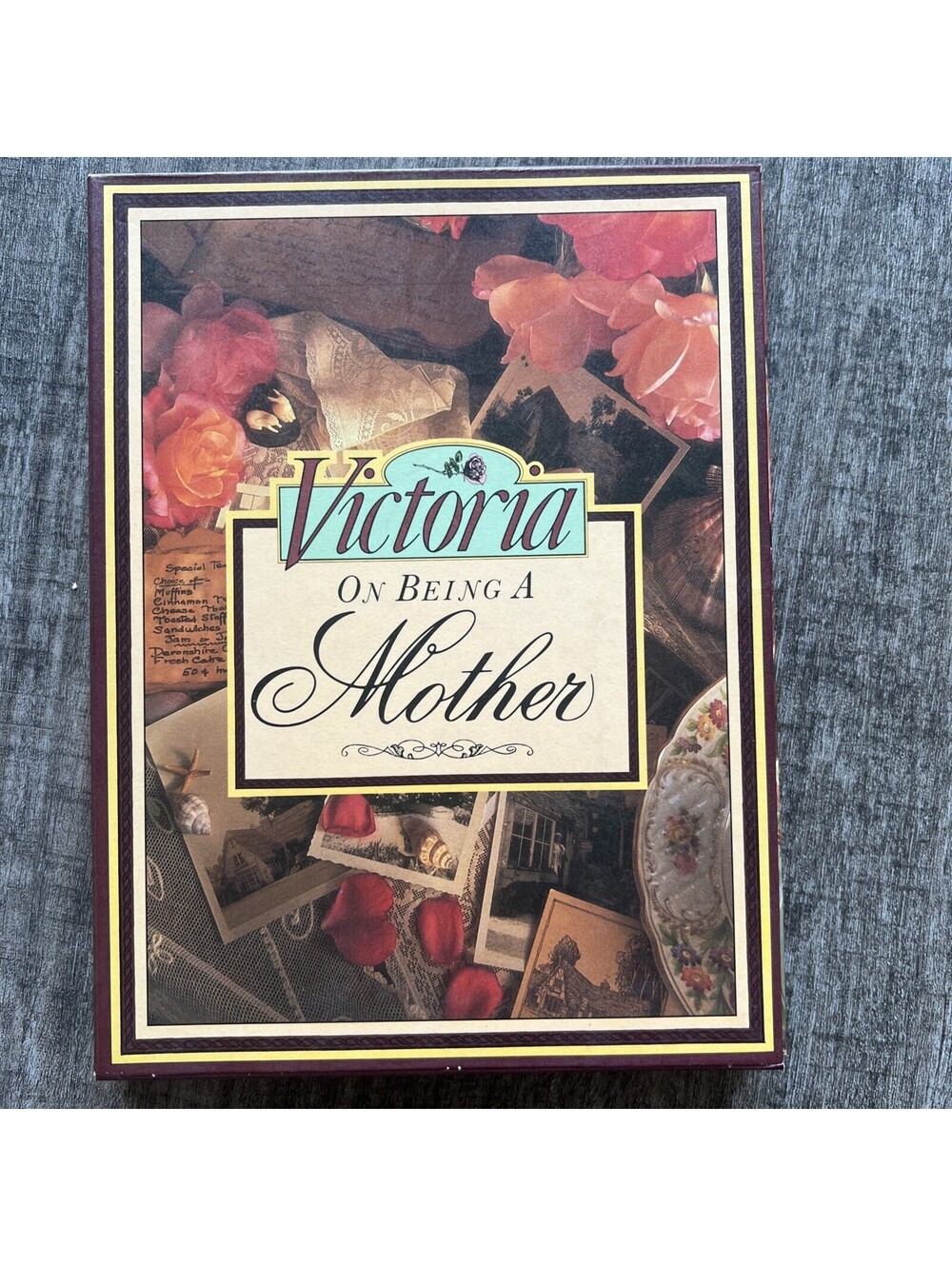 Victoria : On Being a Mother by Victoria Magazine Editors (1990, Hardcover)
